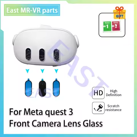 New VR Camera Lens For Meta Quest 3 Headset Front Depth Sensor Glass Front Camera Lens Glass Repair