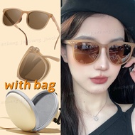 New Men's And Women's Folding Sunglasses, Net Red Sunglasses