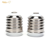 E40 To E27 Socket Base Halogen CFL Light Bulb Lamp Adapter Converter Holder
