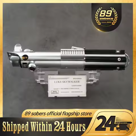 89Sabers LUKE EP5 SKYWALKER 2025 Latest version design lightsabers display stand