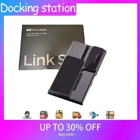 PELADN Link S-3 Thunderbolt 5 Metal external Graphic card dock Docking station Support RTX 4060/RTX