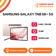 Tablet Samsung Galaxy Tab S8+ 5G 8/128GB Garansi Resmi Indonesia