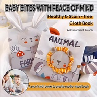 Story Book Baby Toy Newborn Sunflower Cloth 0-3 Years Learning 6-12 Month Education