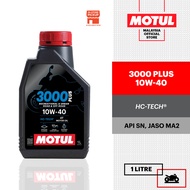 MOTUL 3000 PLUS 4T 10W40 1L Minyak Enjin Motosikal HC-TECH