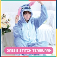 ONESIE STITCH PAJAMA COSTUME ADULT KIGURUMIbiru