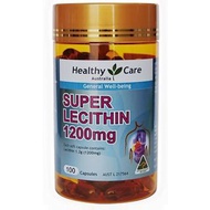 澳洲Healthy Care Super Lecithin 大豆卵磷脂 1200mg 100粒 新春保健大特價 $99 包平郵 （原價$138）