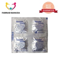 Panadol Soluble Paracetamol 500mg Lemon Flavour 4’s