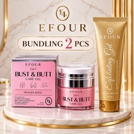 EFOUR - Bust&butt Cream 1 pcs and Exfoliating Gel 1 pcs