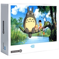 Ready Stock Miyazaki Hayao Cartoon Totoro Spirited Away Movie Jigsaw Puzzles 1000 Pcs Jigsaw Puzzle Adult Puzzle Creative Gift