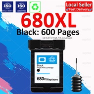 Compatible for HP 680 Ink Cartridge HP 680XL Ink HP 680 Black HP 680 Color Ink for HP 2135 2676 3635