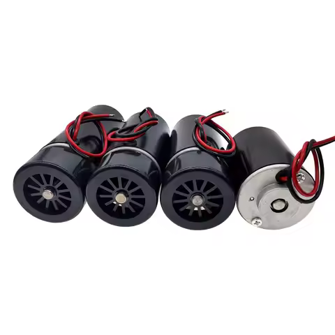 Spindle Motor DC 12-48V 200W 300W 400W 500W 800W DC Machine Tool Brush Air Cool for CNC Engraving Ma
