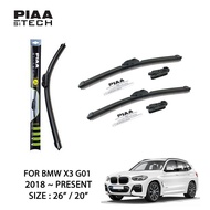 PIAA Si-Tech Silicone Wiper For BMW X3 G01 (26" / 20")