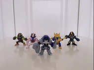 變形金剛 BW超能勇士，Q版小膠、扭蛋、食玩！霸王龍、黃豹、