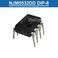 Original 5532DD JRC NJM5532DD DIP-8 High Precision Dual Low-Noise Operational Amplifier IC Chip New
