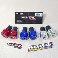 MUFAC CNC Universal Bar End Mu-Fac SBT83 Bebek Matic Mio PCX NmaxBEAT Vixion NinjaBEAT
