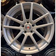 NEW SPORT RIM INFORGED SERIES 17X7.5JJ 5H108 ET35 SILVER (PRICE FOR 1 SET)