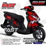 TERBARU Decal Gear Ultima 2025 Fullbody HAYABUSA Stiker Yamaha Gear Ultima 125 Decal Mio Gear Ultima