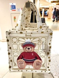 買2個95折 英國代購 英國直送 Harrods 經典 系列 環保袋 Recycled Small Ethan Bear Tote Bag 單肩包 手挽包 環保手袋 單孭手袋 手袋 手挽袋 手挽包 手