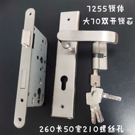 Long Foreign Trade Handle Villa 260 Bedroom Indoor Door Handle Simple Conference Room Stainless Stee