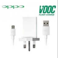 ORIGINAL OPPO F11 PRO F9 VOOC MICRO USB CHARGER SUPPORT FAST-CHARGE 5V/4A CHARGER WITH VOOC DATA CABLE FOR R9S