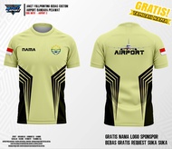 Jersy Jersey airpot Kaos airport Fullprinting custom gratis nama dll airport2