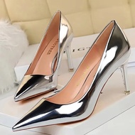 BIGTREE Shoes Woman Pumps Patent Leather High Heels Shoes Women Basic Pump Wedding Shoes Female Stil