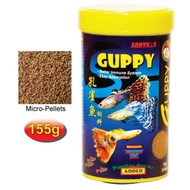 Guppy fish food 155G