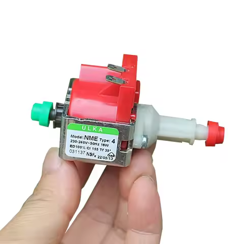 ​​ULKA NME4 Electromagnetic Plunger Pump 16W 220-240V High Pressure Low Flow Liquid Coffee Machine P