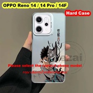 เคส OPPO Reno 14 Pro 14F Reno14 Reno14F Reno14Pro 5G เคสแข็งกันกระแทกฝาหลังด้านสำหรับเด็กผู้ชาย