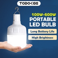 Unlimited Rechargeable LED Light Bulb USB Portable Lamp for Emergency, Camping, Night Market Lampu M
