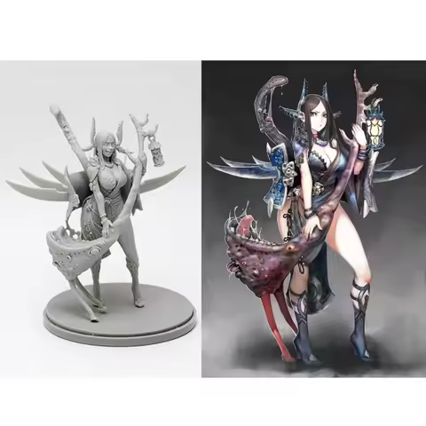 Resin kit 28359 KINGDOM DEATH LAST BARD 50mm