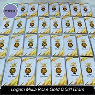 Logam Mulia Rose Gold 0.001 Gram Slime Series Emas Mini Bersertifikat