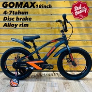 SIAP PASANG GOMAX BMX 18inch/Basikal budak 4-7tahun/Basikal murah/Children bike/Kids bicycle/Basikal