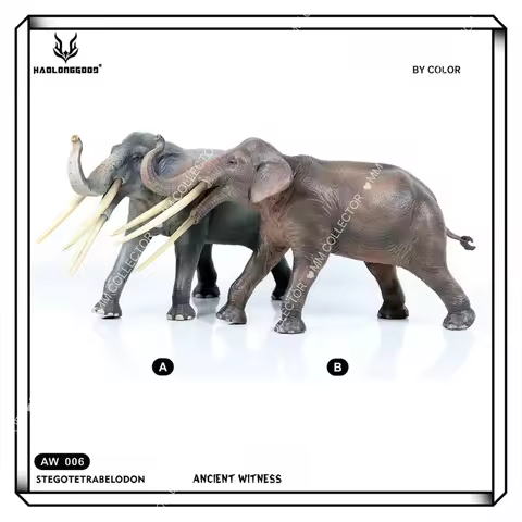 In Stock Haolonggood Stegotetrabelodon Extinct Ancient Elephant 1 35 Scale Plastic Model Figurine De