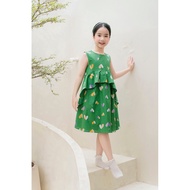 Leah - Cute Slingshotch girls' Leah babydoll flared design Dress for 3,4,5,6,7,8,9,10 year olds - Va