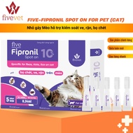 Small Cat nape helps control ticks, lice, and fleas in cats Five-Fipronil spot on Cat