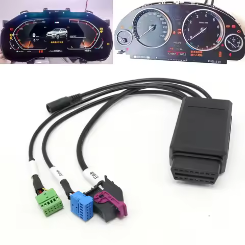 Car Cluster Test Platform Dashboard Harness Kit For BMW F G E Chassis 1 2 3 4 5 6 7 X Series Instrum