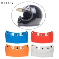 [Dickly] Helmet Visor Peak Protector 5-snap Universal Vintage Open Face Replacement Accessories