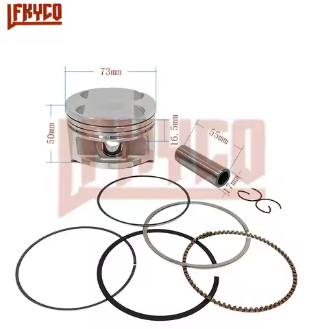 Motorcycle Engine Parts 73mm Piston Rings Kit Set Motor for Honda CBX250 CBX 250 Twister XR250 Torna