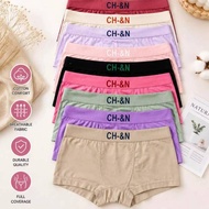 6-12 PCS Women’s Boxer boyleg Cotton boxer shorts for Women’s Plain safety pants boxer Underwear saf