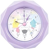 Tees Factory Sanrio Characters SR-5520464MO Diamond Cut Alarm Clock, Marble Star, H 3.4 x W 3.5 x D 