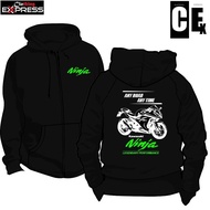 Kawasaki Ninja Hoodie Jacket with Zipper