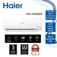 Haier 1.0HP/1.5HP/2.0HP R32 Smart Inverter VQB Series 4 Star Air Conditioner HSU-10VQB22 / HSU-13VQB22 / HSU-19VQB22
