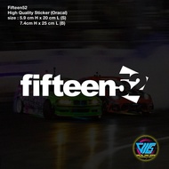 Fifteen52 Sticker / Decal (High Quality Sticker)