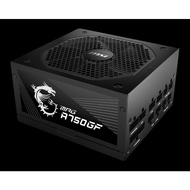 MSI MPG A750GF Fully Modular Power Supply Unit PSU 750W with 80+ Gold Certified (Supports RTX 30 Ser