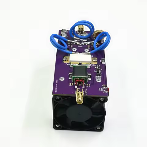 FM 100MHz 70-110MHz 100W Radio Power Amplifier AMP DMR with heatsink