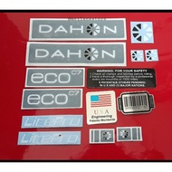 Dahon Eco Bicycle Stickers
