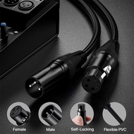 XLR Three-core XLR male-to-female audio cable KTV Audio microphone connection cable, professional XL
