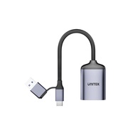 Unitek R1018E01 2-in-1 USB-C/A SD4.0 Card Reader