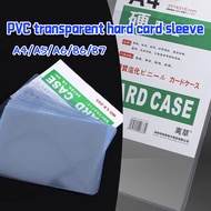 Card Hard Case A4/A5/A6/B6/B7- Durable Plastic Card Protector Id Holder For Certificates/Letters‌